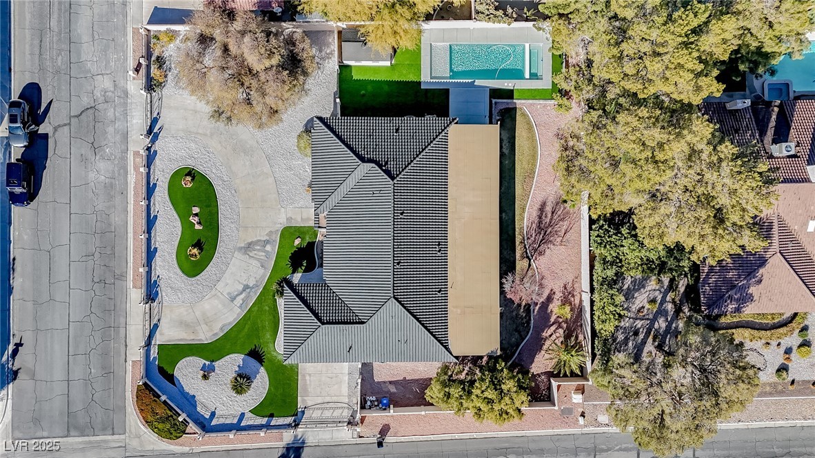 Aerial property photography example